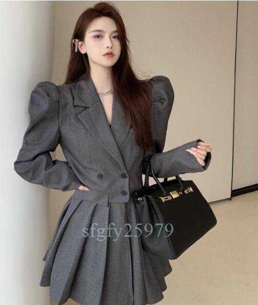 B609☆秋冬新品美ライン　長袖　　dress ワンピース◇ladiesレディース　　sexy