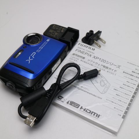 Yahoo!オークション - 超美品 FinePix XP120 ブルー 即日発送 Yahoo!オークション - 超美品 FinePix XP120 ブルー 即日発送
