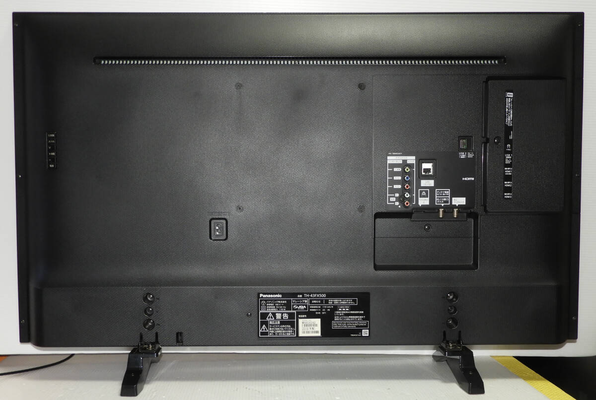 panasonic 43型/LED/4K/HDMI/USB/外付けHDD/WIFI/YouTube/テレビ panasonic 43型/LED/4K/HDMI/USB/外付けHDD/WIFI/YouTube/テレビ