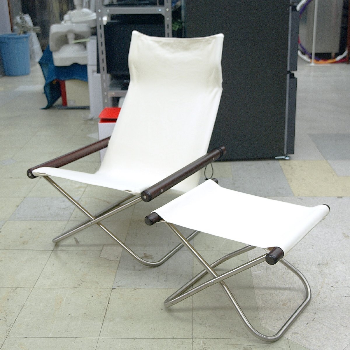 ☆中古品☆　Nychair X　とNychair X オットマンのセット