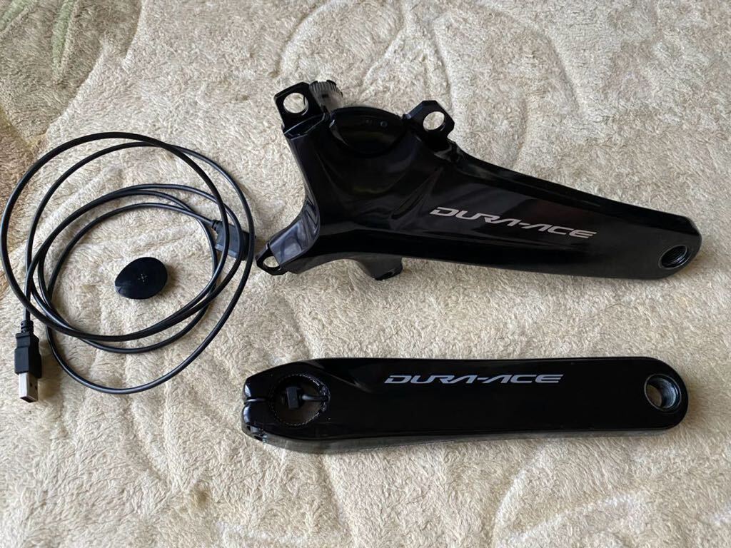 【美品】SHIMANO シマノDURA-ACE デュラエース 9100 クランク175mm 両脚パワーセンサー