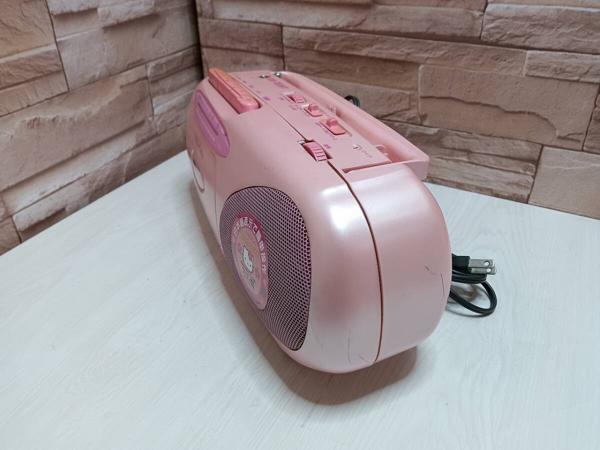 キティちゃん ラジカセ ピンク オーディオ機器 レトロ RM-120KT キティちゃん ラジカセ ピンク オーディオ機器 レトロ RM-120KT