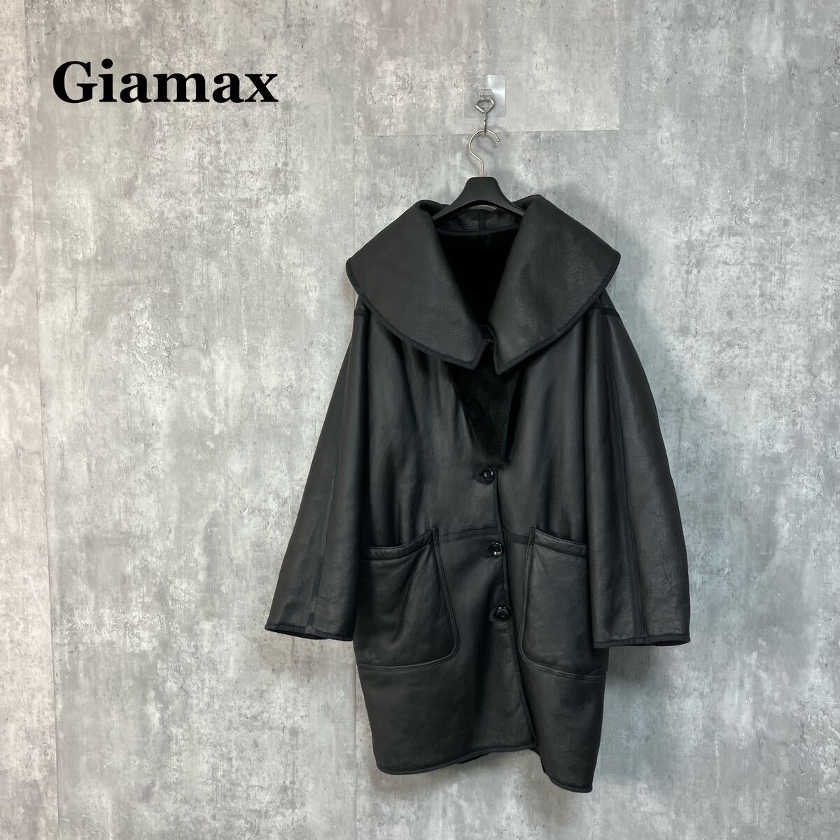 定価20万円 イタリア製 Giamax ダブルフェイス 羊革 Shearling 定価20万円 イタリア製 Giamax ダブルフェイス 羊革 Shearling