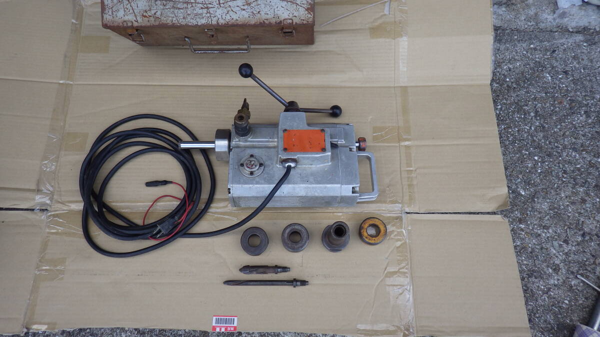 大崎式電動穿孔機　W-10　ファルコン　穿孔機