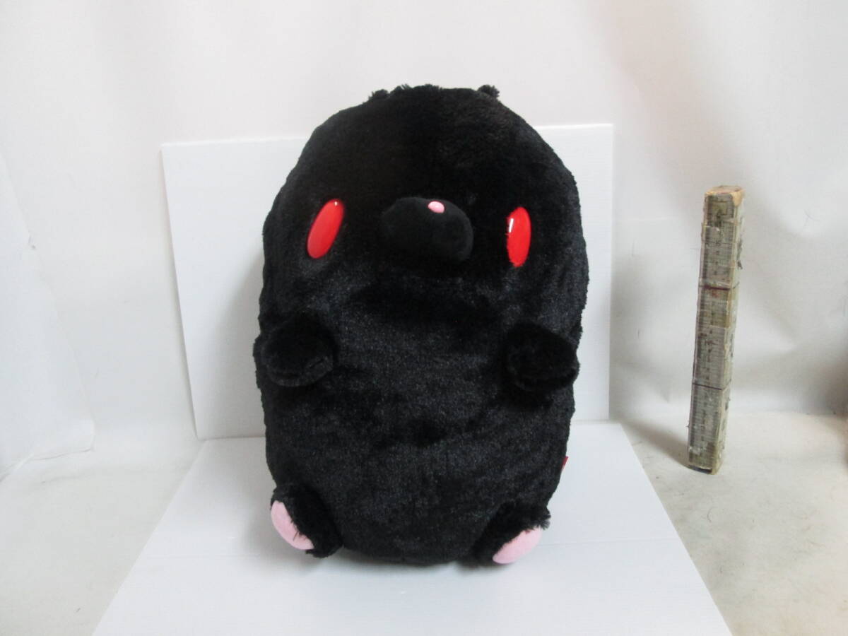 チャックスGP 特大サイズ 汎用うさぎ ぬいぐるみ . ブラック 全高約43cm 　送料は商品説明欄に記入