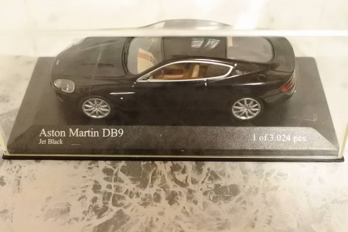  Minichamps Aston Martin DB9 Jet Black 1/43