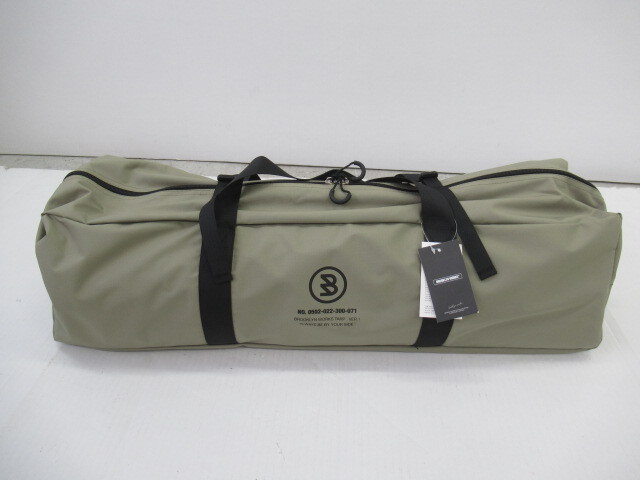 未使用】BROOKLYN WORKS ロイタープ KHAKI キャンプ テント 未使用】BROOKLYN WORKS ロイタープ KHAKI キャンプ テント