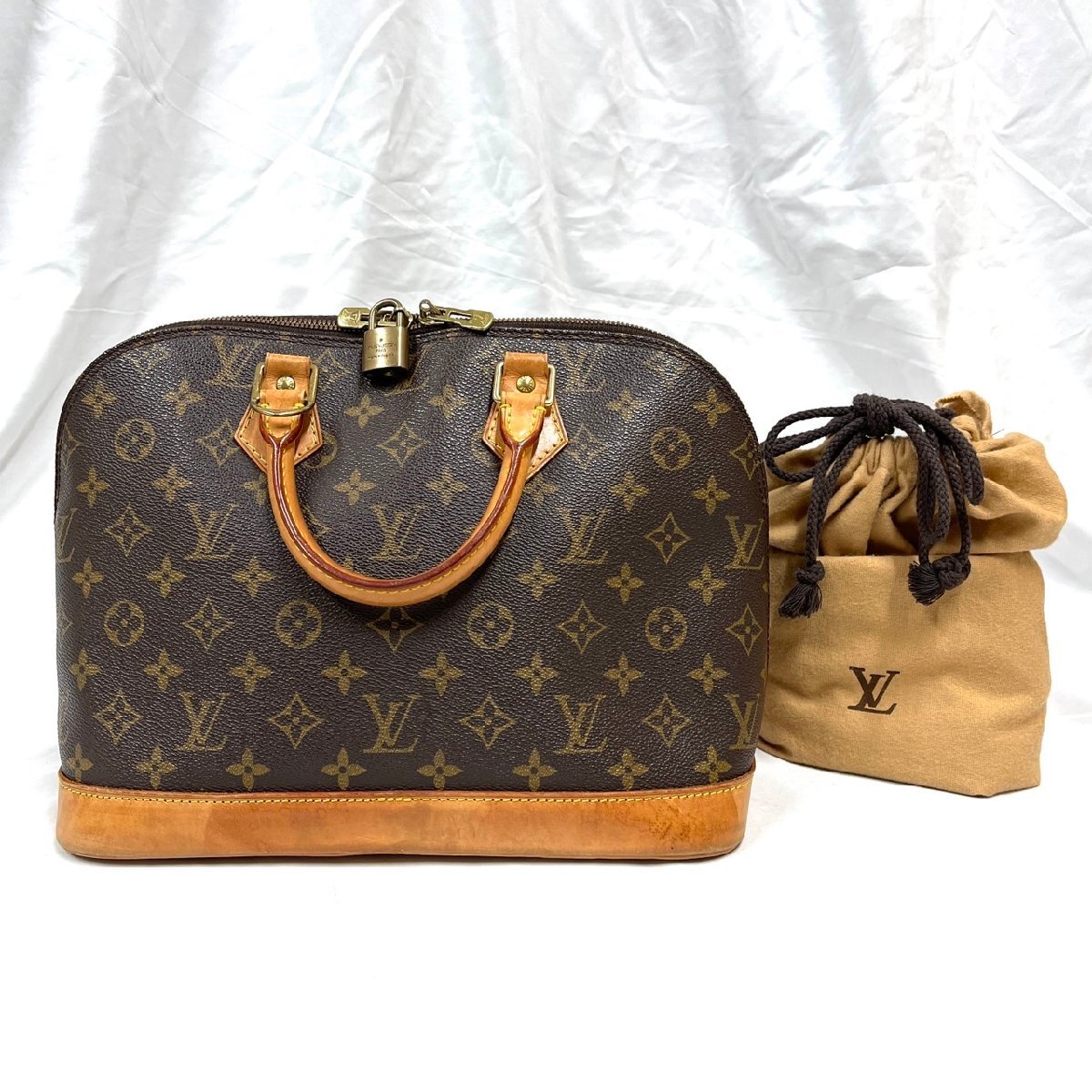 ▽▼LOUIS VUITTON ルイ ヴィトン モノグラム アルマ M51130 モノグラム ハンドバッグ 袋付き▼▽