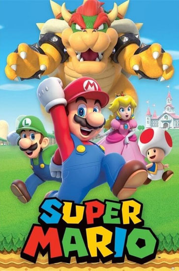 ■『スーパーマリオ』のポスター■