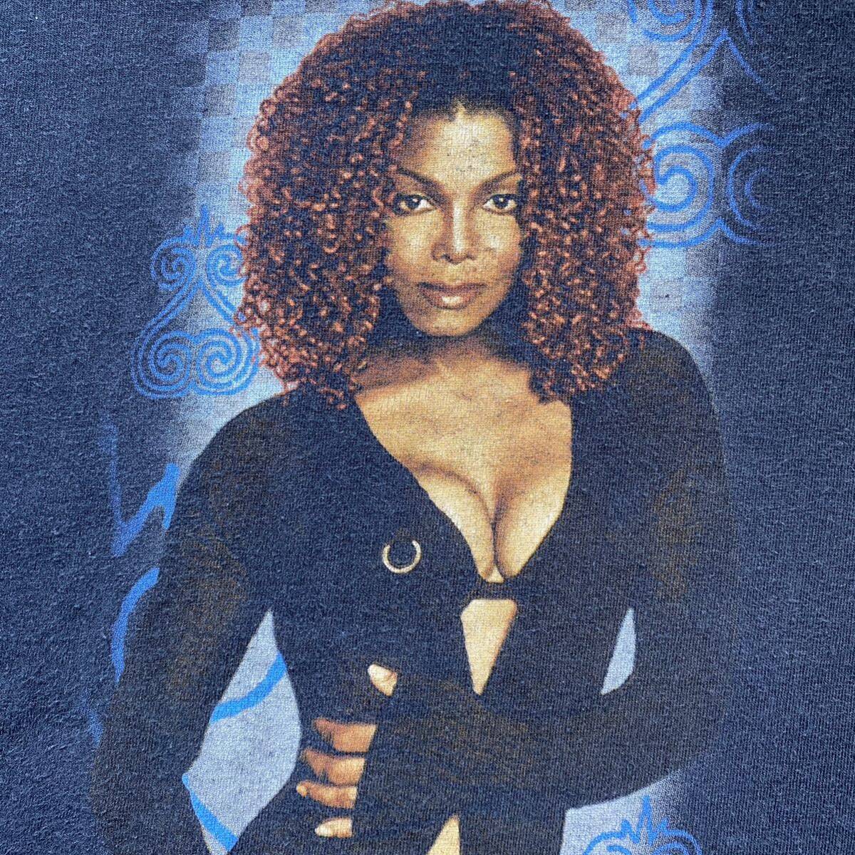 古着 90s Janet Jackson Velvet Rope Tour Tee XL Black 古着 90s Janet Jackson Velvet Rope Tour Tee XL Black