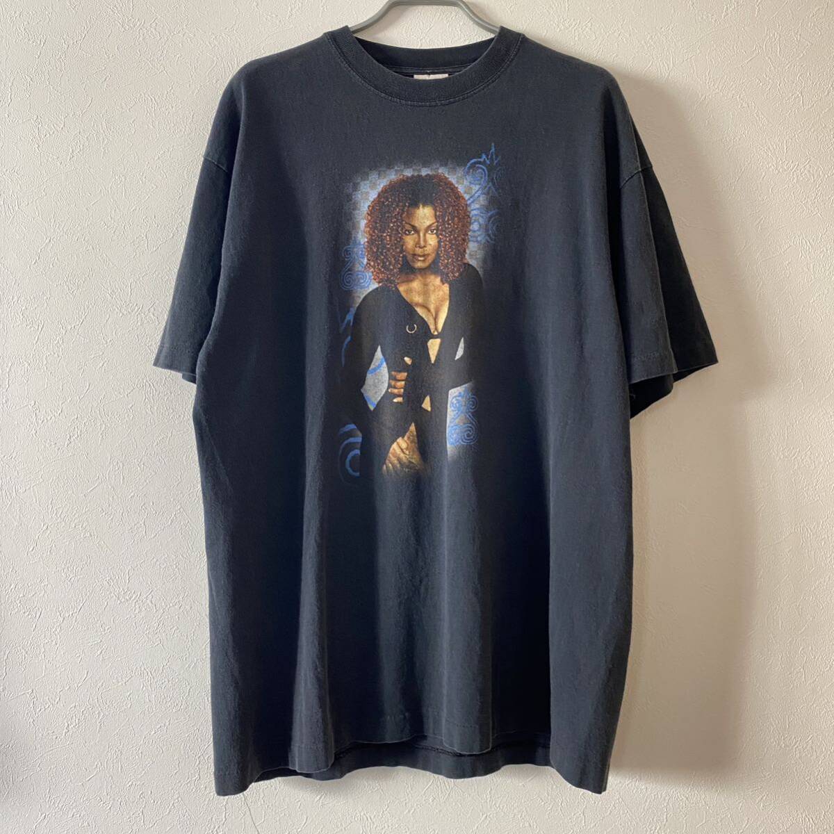 古着 90s Janet Jackson Velvet Rope Tour Tee XL Black 古着 90s Janet Jackson Velvet Rope Tour Tee XL Black