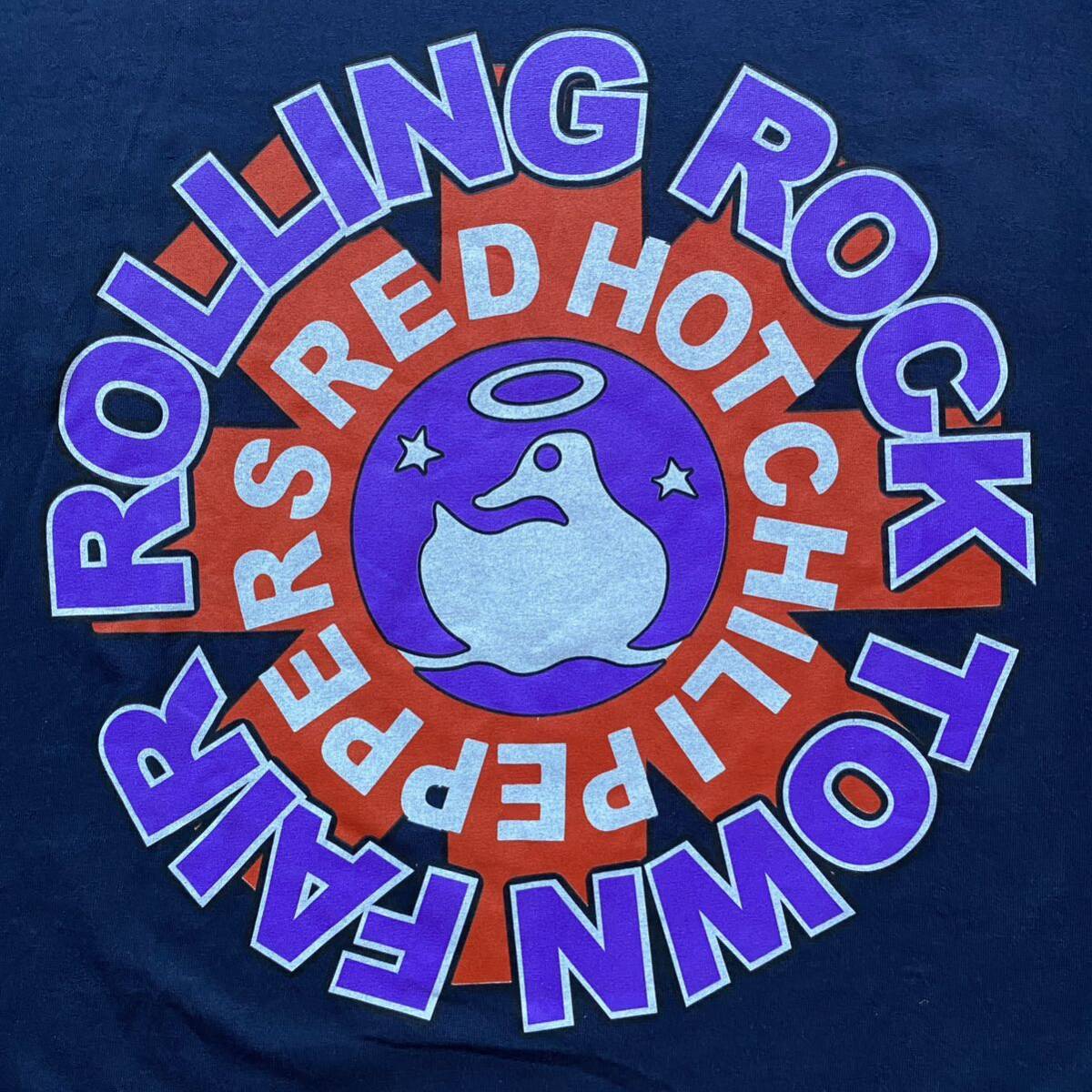 古着 Y2K Red Hot Chili Peppers Rolling Rock Town Fair Tee XL 古着 Y2K Red Hot Chili Peppers Rolling Rock Town Fair Tee XL