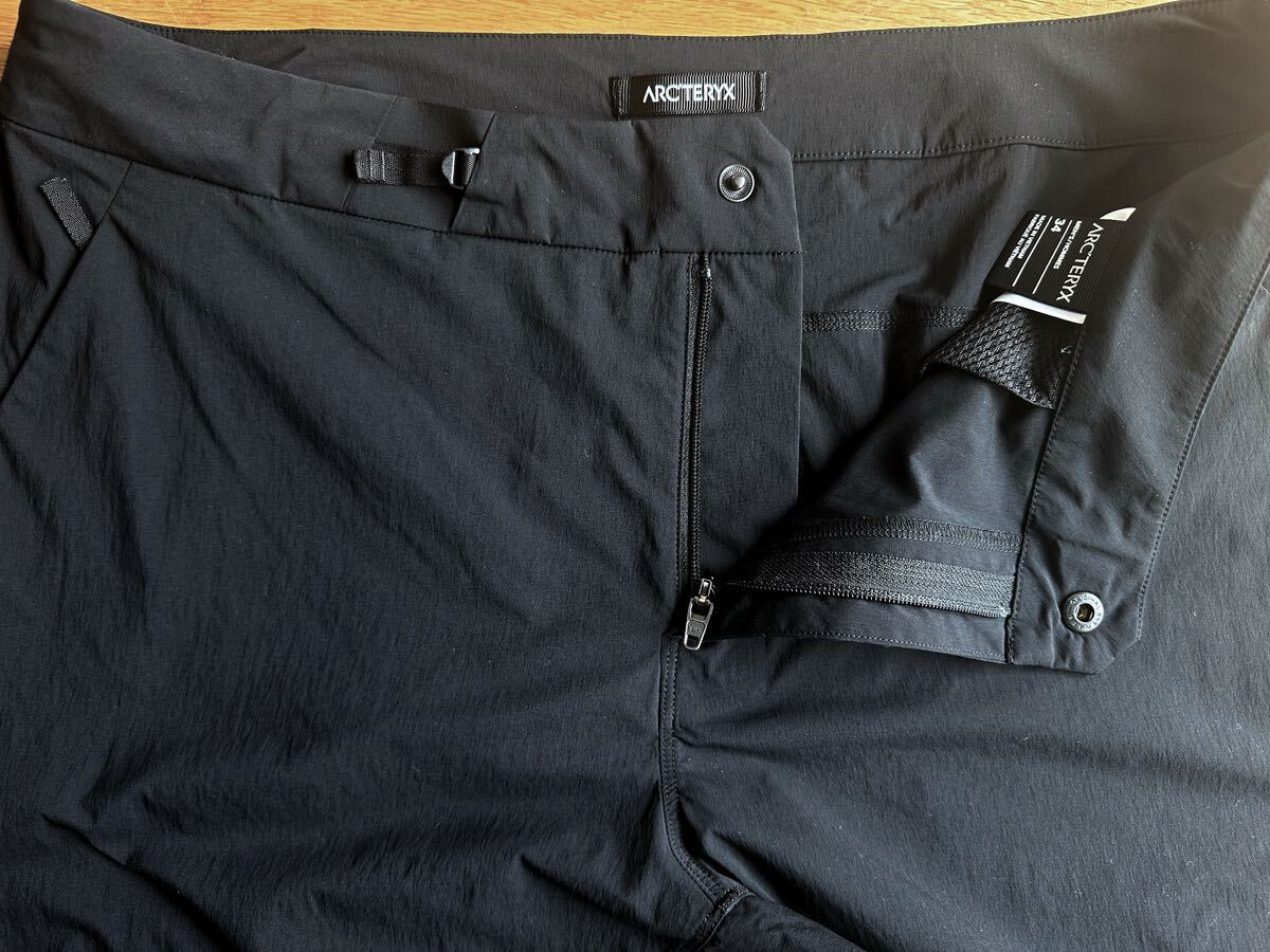 一回着用のみ 極美品】ARC'TERYX Acrople Jogger Black 34 一回着用のみ 極美品】ARC'TERYX Acrople Jogger Black 34