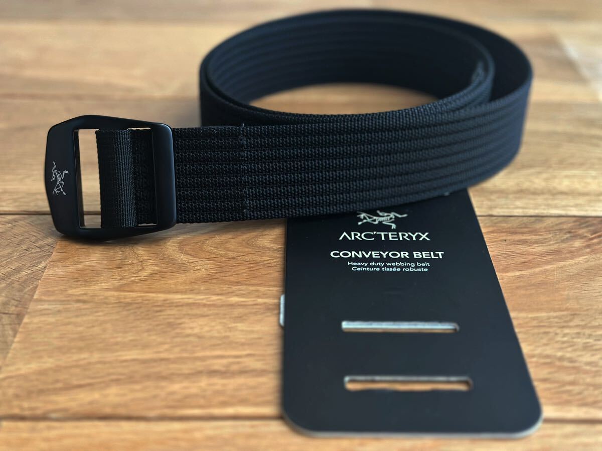 国内正規品】ARC'TERYX Conveyor Belt 38mm Black M ベルト 国内正規品】ARC'TERYX Conveyor Belt 38mm Black M ベルト