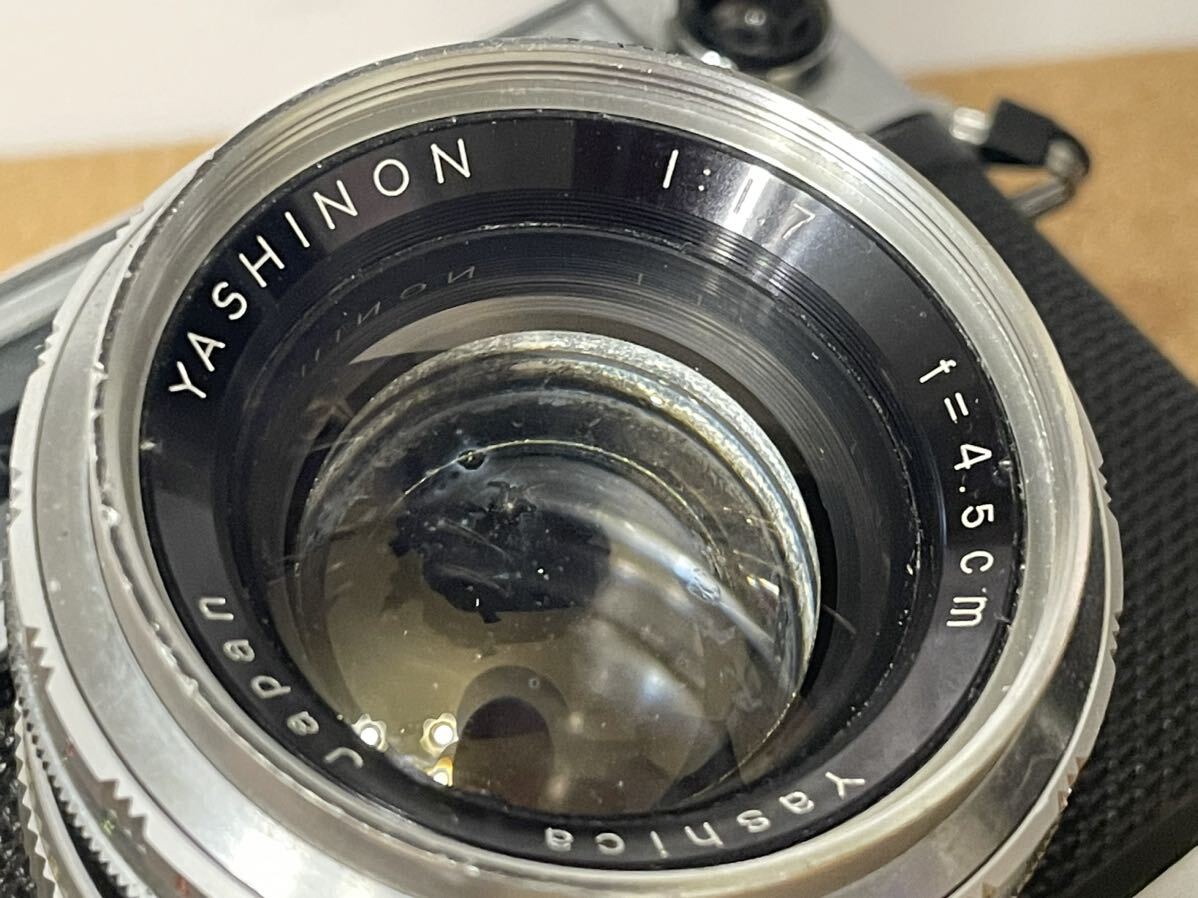 ジャンク扱い ヤシカ ミニスター700 ヤシノン45mm f1.7搭載 ジャンク扱い ヤシカ ミニスター700 ヤシノン45mm f1.7搭載