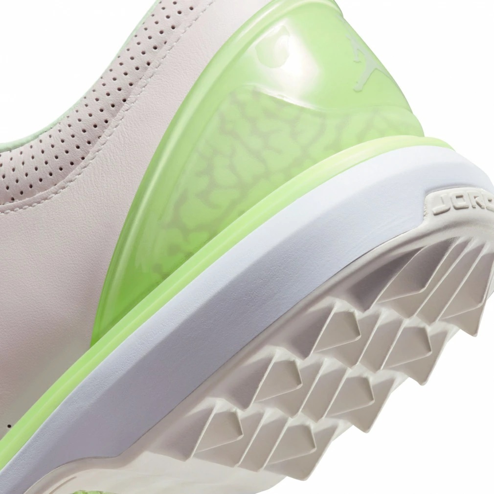 ☆NIKE GOLF JORDAN ADG 4 薄ベージュ/薄黄 エレファント柄 26.5cm ナイキ ゴルフ ジョーダン ADG 4 DM0103-003