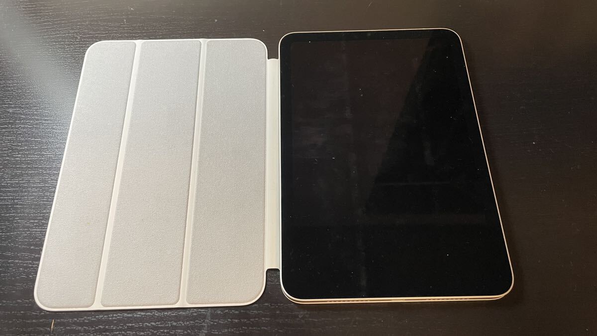 【美品】iPad mini 6 Wi‑Fi 64GB スターライト +純正カバー iPad mini 6 スターライト Wi-Fiモデル 64GB 、 純正カバー