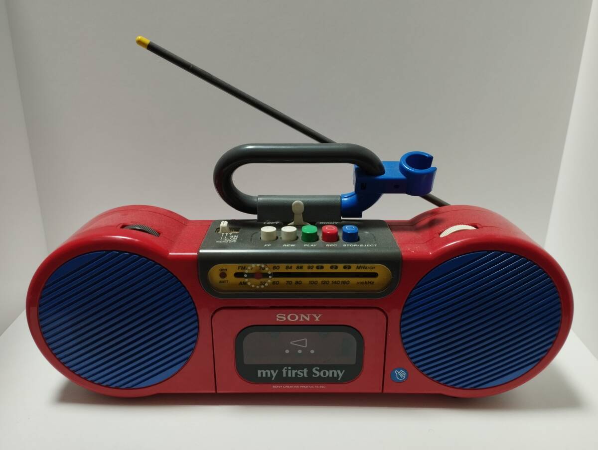 SONY ソニー CFS-2020 my first Sony ラジカセ RADIO CASSETTE-CORDER 動作未確認 ジャンク