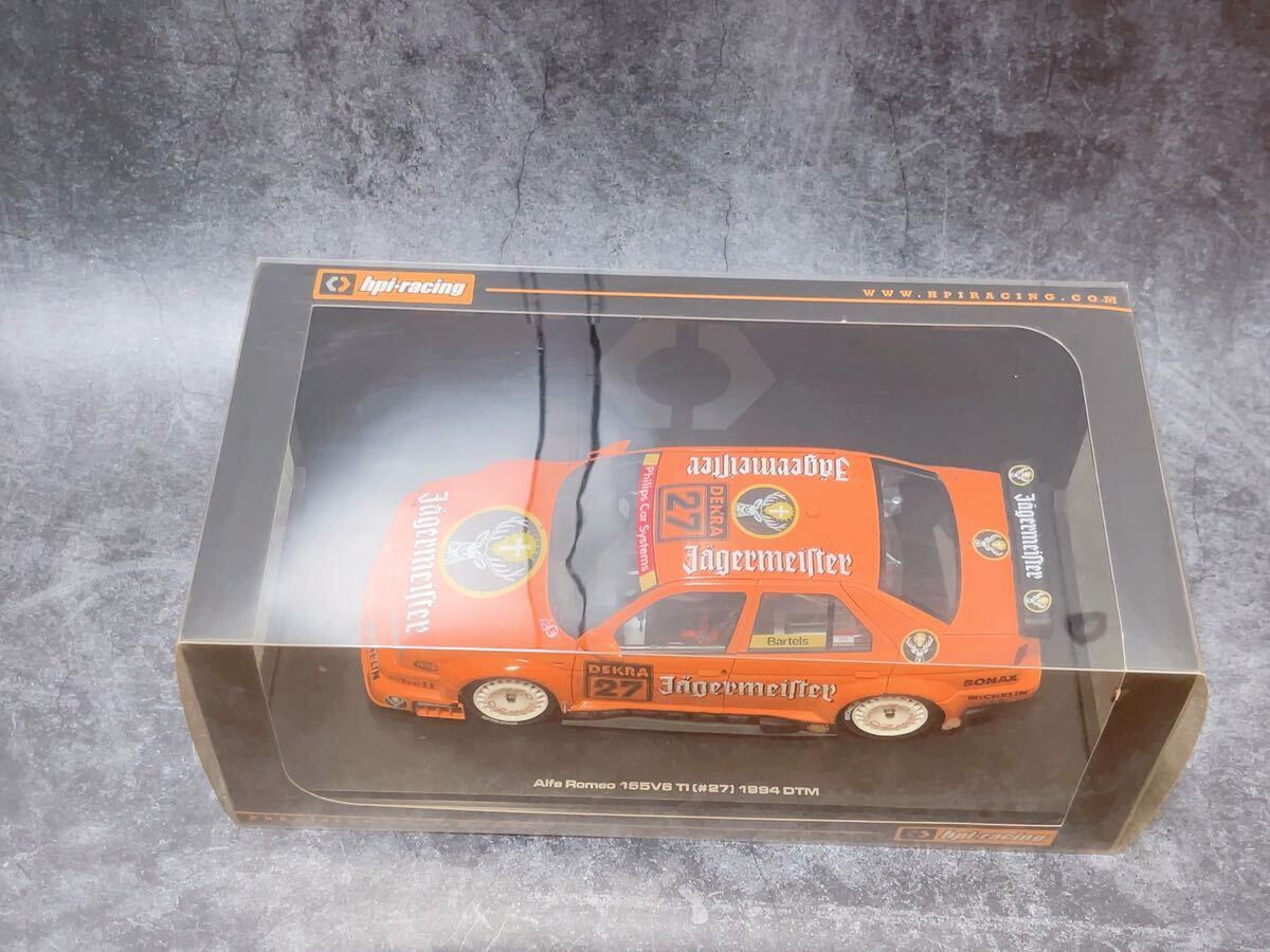 HPI Alfa Romeo アルファロメオ 155V6 TI 1994 DTM #27 イエガー HPI Alfa Romeo アルファロメオ 155V6 TI 1994 DTM #27 イエガー