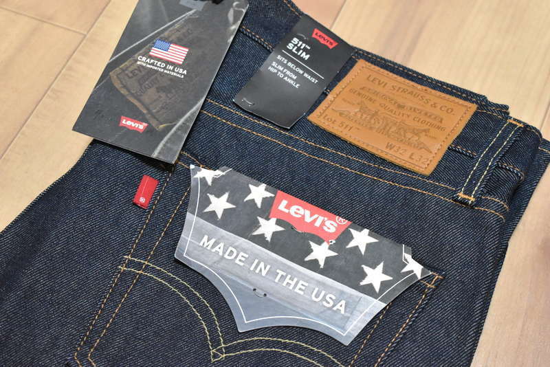 新品 リーバイス 511 セルビッチ リジッド スリム デニム W33 新品 リーバイス 511 セルビッチ リジッド スリム デニム W33