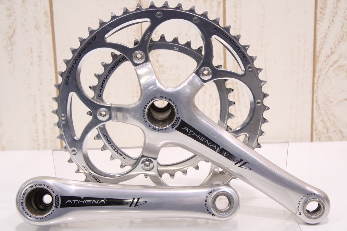 無料配達 Campagnolo カンパニョーロ ATHENA 2x11s リムブレーキ グループ パーツセット