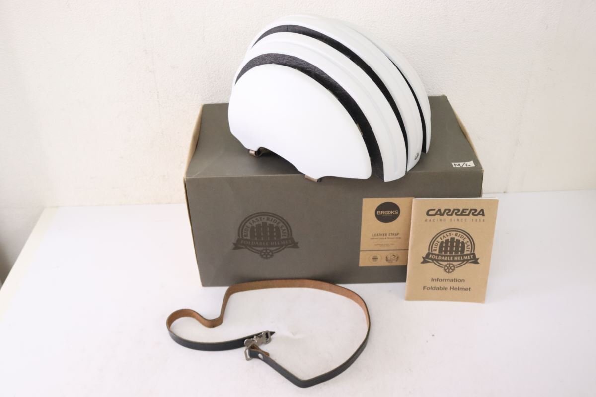 △CARRERA FOLDABLE C ヘルメット M/Lサイズ 58-61cm 美品(M △CARRERA FOLDABLE C ヘルメット M/Lサイズ 58-61cm 美品(M
