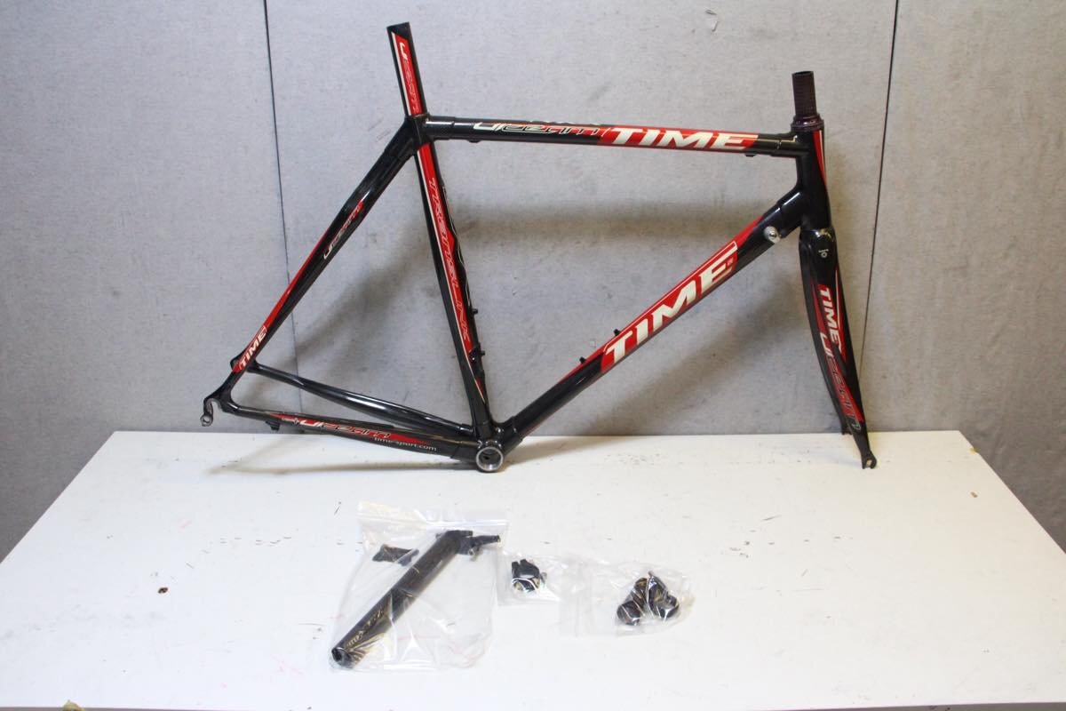 □TIME タイム VXRS ULTEAM TRANSLINK カーボンフレーム 2008年 Sサイズ 難あり 現状渡し