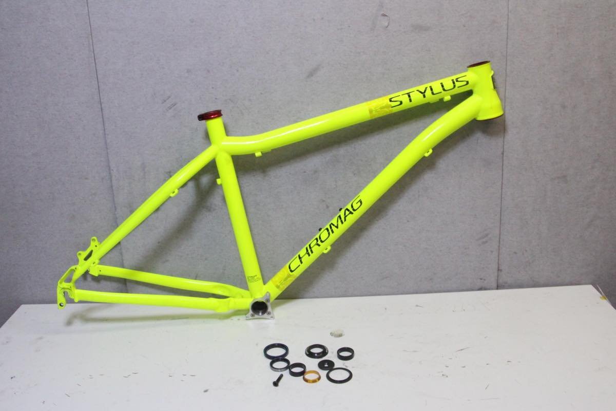 パリコレクション □CHROMAG 445mm(C-T) 17.5size 2014年 MTBフレーム クロモリ 26inch STYLUS クロマグ マウンテンバイク