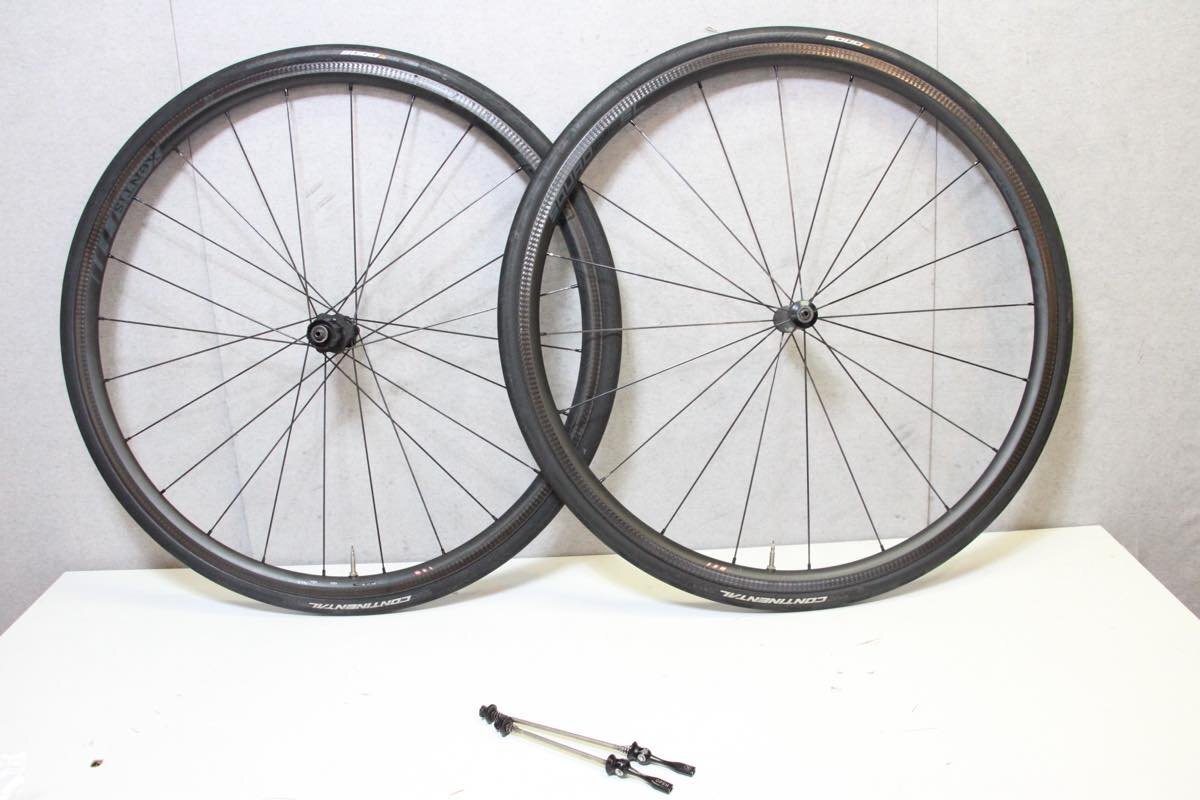 ○XENTIS ゼンティス SQUAD 2.5 RIM シマノフリー 11s対応 クリンチャー カーボンホイールセット