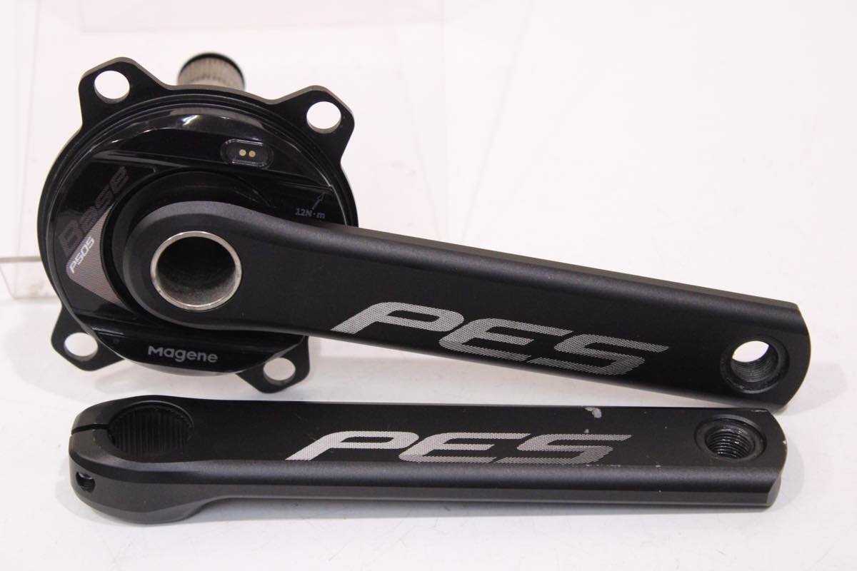 送料無料 いつまで ★MAGENE マージーン PES P505 172.5mm スパイダー型パワーメータークランク BCD:110mm 美品 クランク