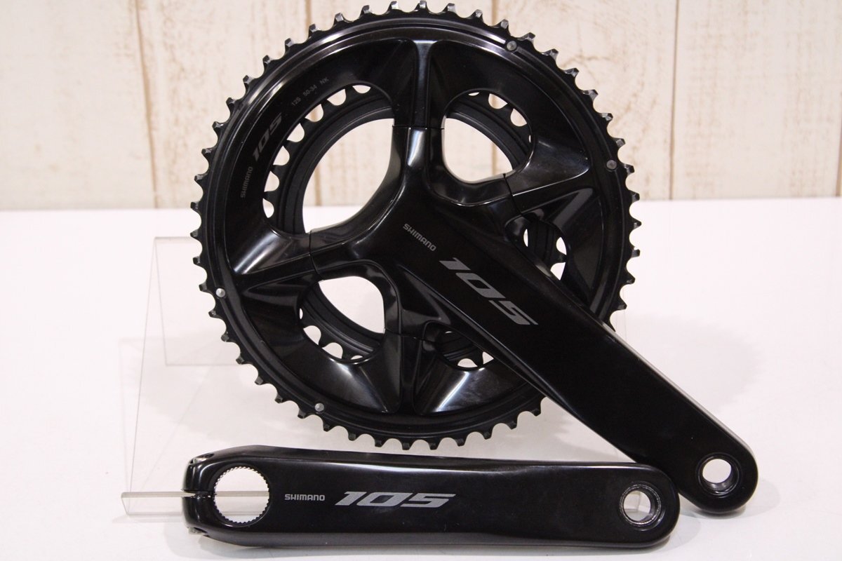 【ラッピング不可】 172.5mm 105 FC-R7100 シマノ ★SHIMANO 50/34T 超美品 BCD:110mm クランクセット 2x12s セット