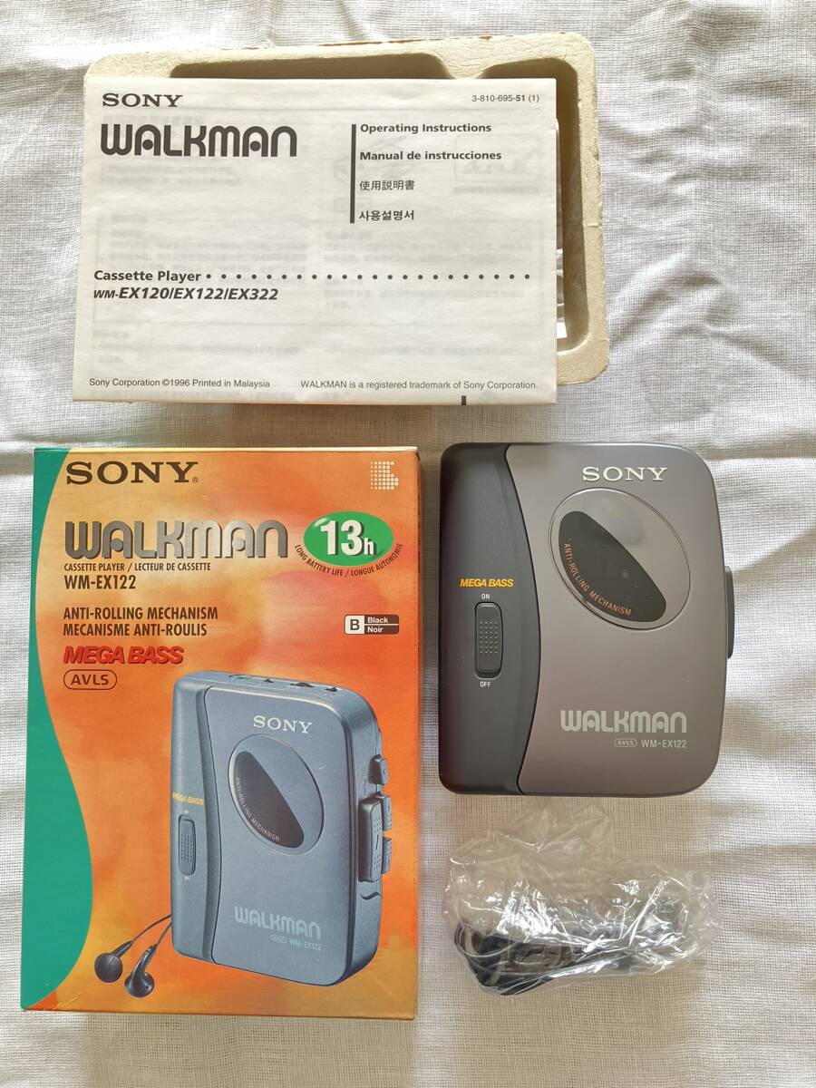 SONY WALKMAN AVLS WM-EX122 ソニーウォークマン ポータブル SONY WALKMAN AVLS WM-EX122 ソニーウォークマン ポータブル