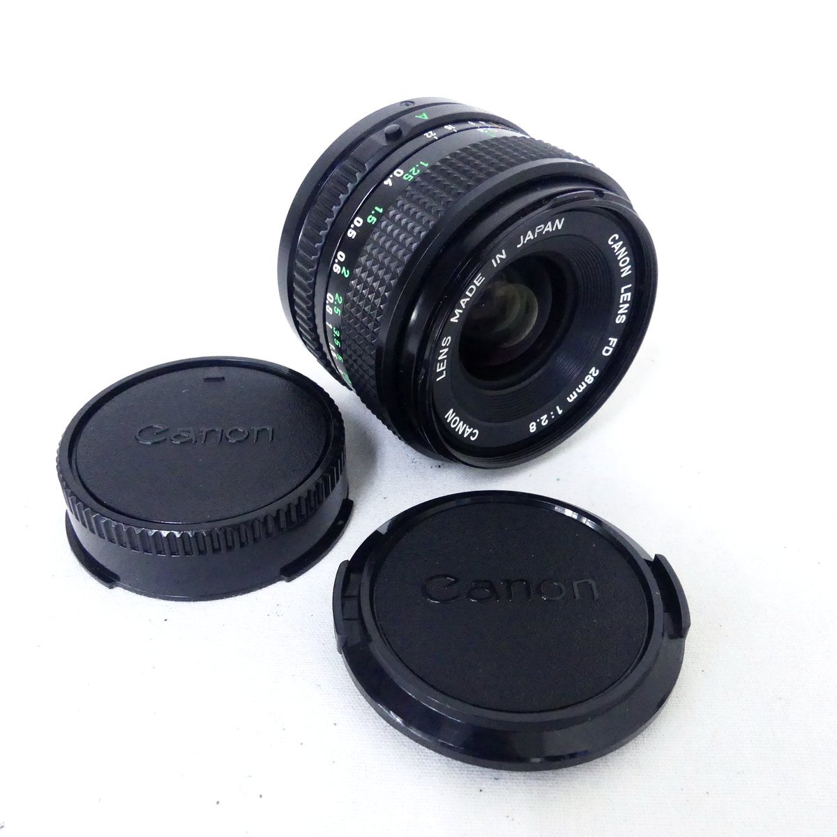 Canon キヤノン FD 28mm F2.8 マニュアルフォーカス 単焦点 カメラレンズ USED /2409C