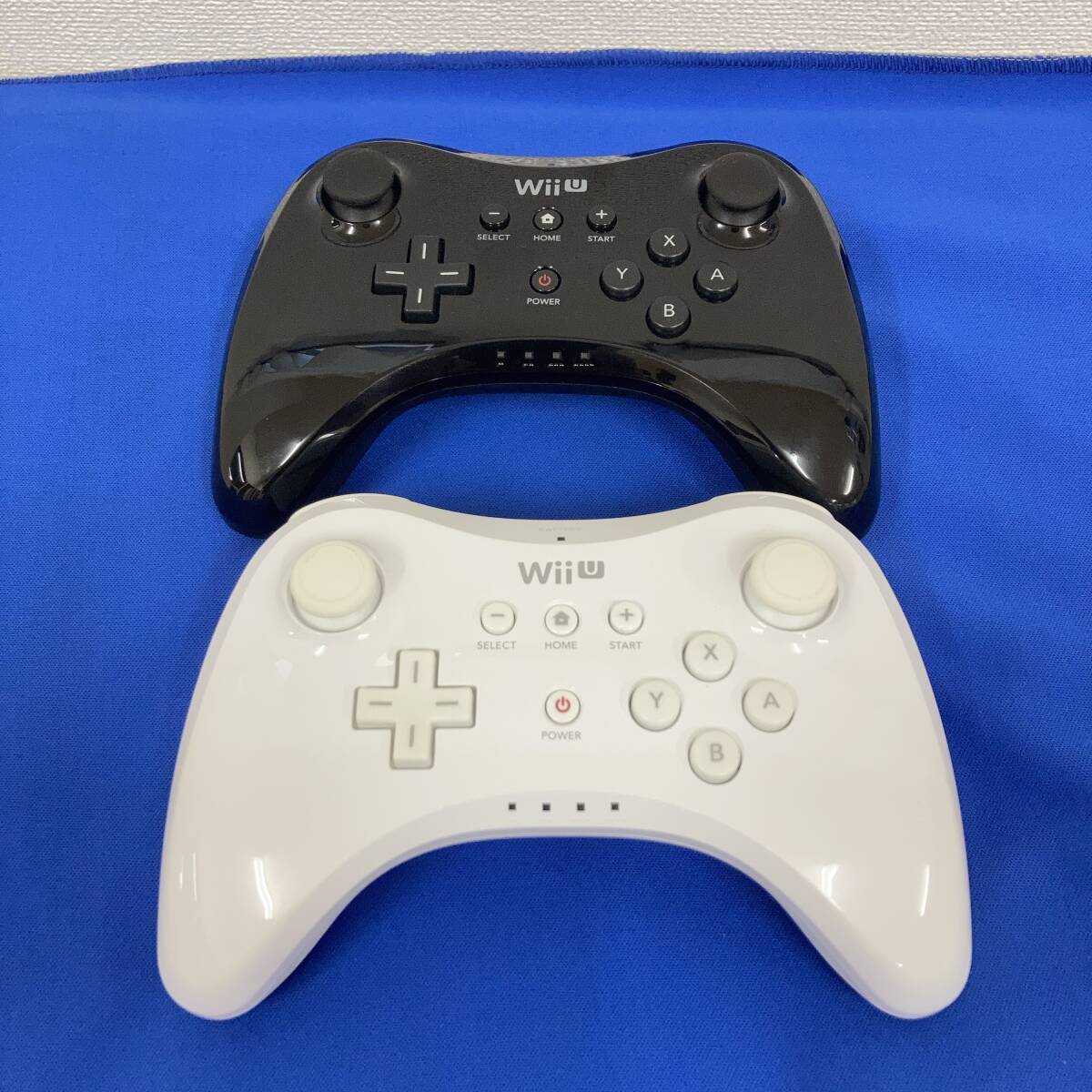 【送料無料】Wii U プロコン シロ クロ 2個セット WUP-005 PROコントローラー