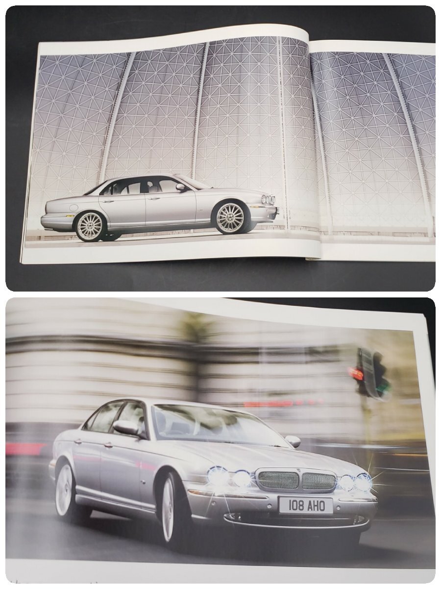 ディーラーカタログ JAGUAR ジャガー XJ X-TYPE SPECIFICATIONGUIDE 2005年2006年 ペン立て ペーパーウェイト ノベルティ【プラスe2182】_画像3