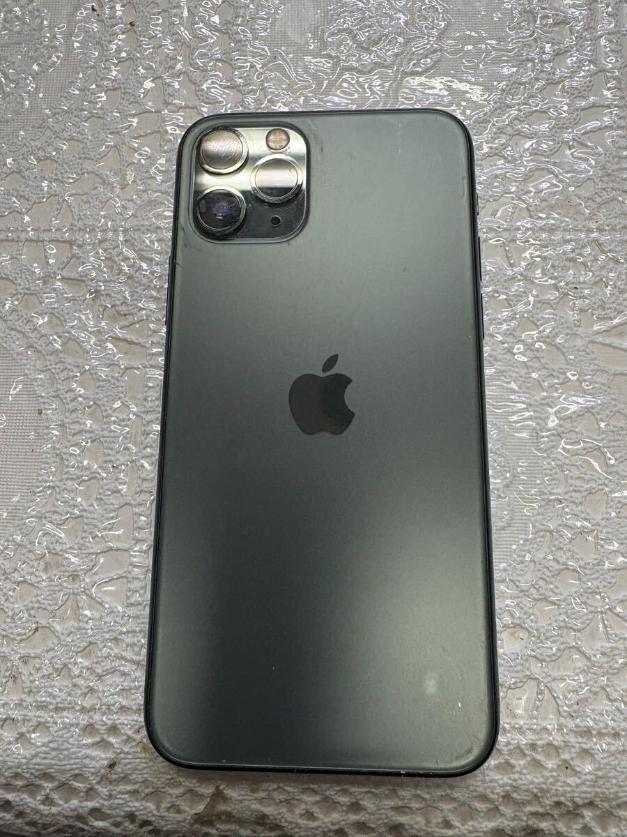 iPhone 11 Pro ミッドナイトグリーン 本体 256GB 画面割れ iPhone11pro 256GB ミッドナイトグリーン 画面割れ