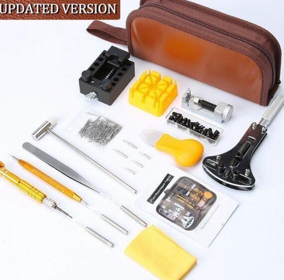 人気品 時計修理 腕時計修理工具セット 修理キット 149點 時計 工具セット ３點支持オープナー バネ棒外し 電池交換