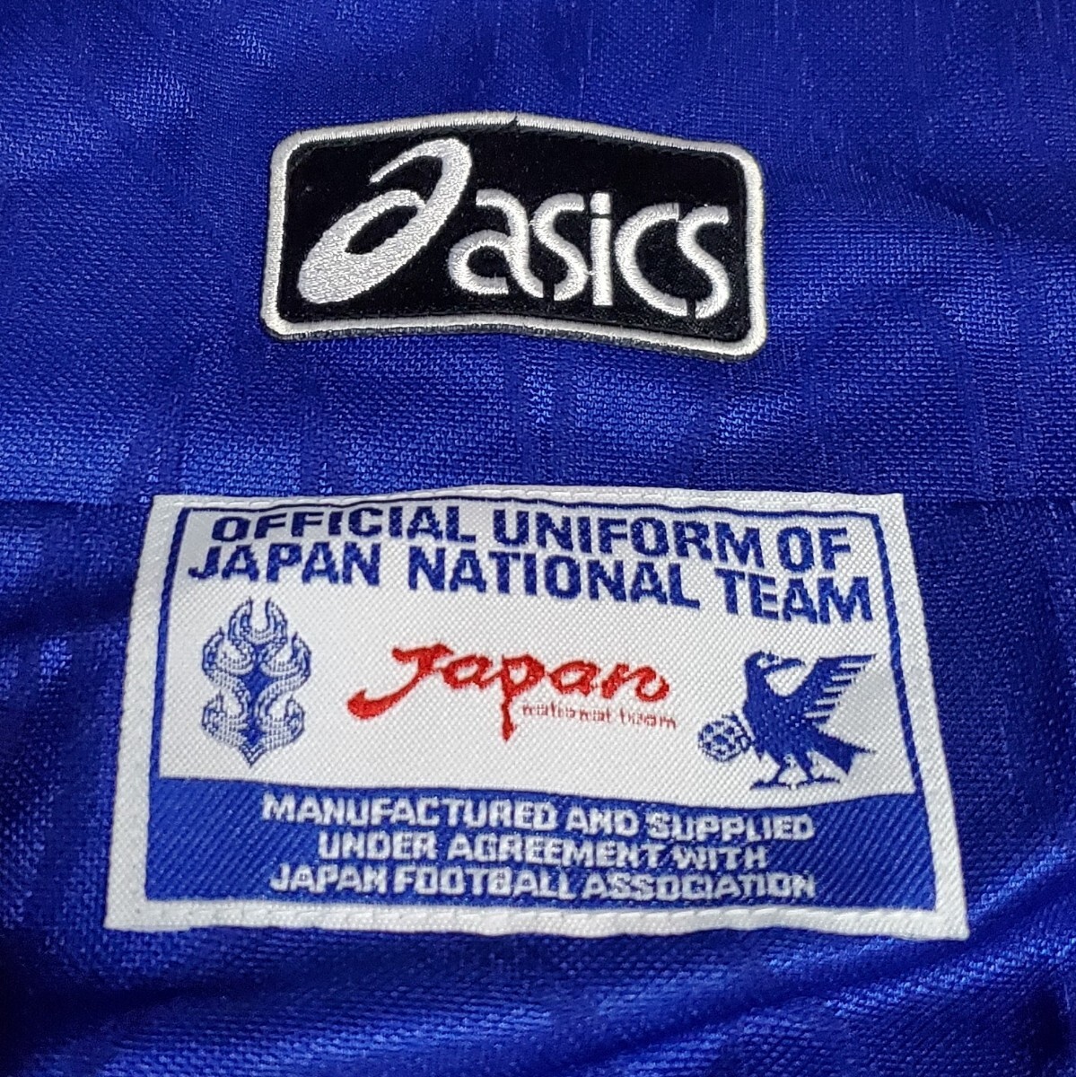 値下交渉 1998年 フランスWC 日本代表 asics OFFICIAL SHIRT 値下交渉 1998年 フランスWC 日本代表 asics OFFICIAL SHIRT