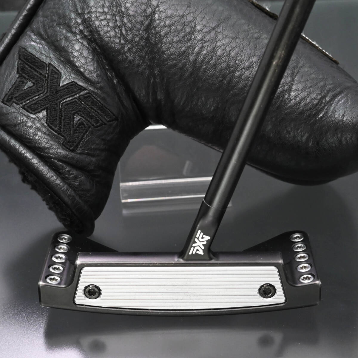 【状態良好】 PXG MUSTANG C ブラック パター 34インチ ピーエックスジー マスタング センターシャフト Black