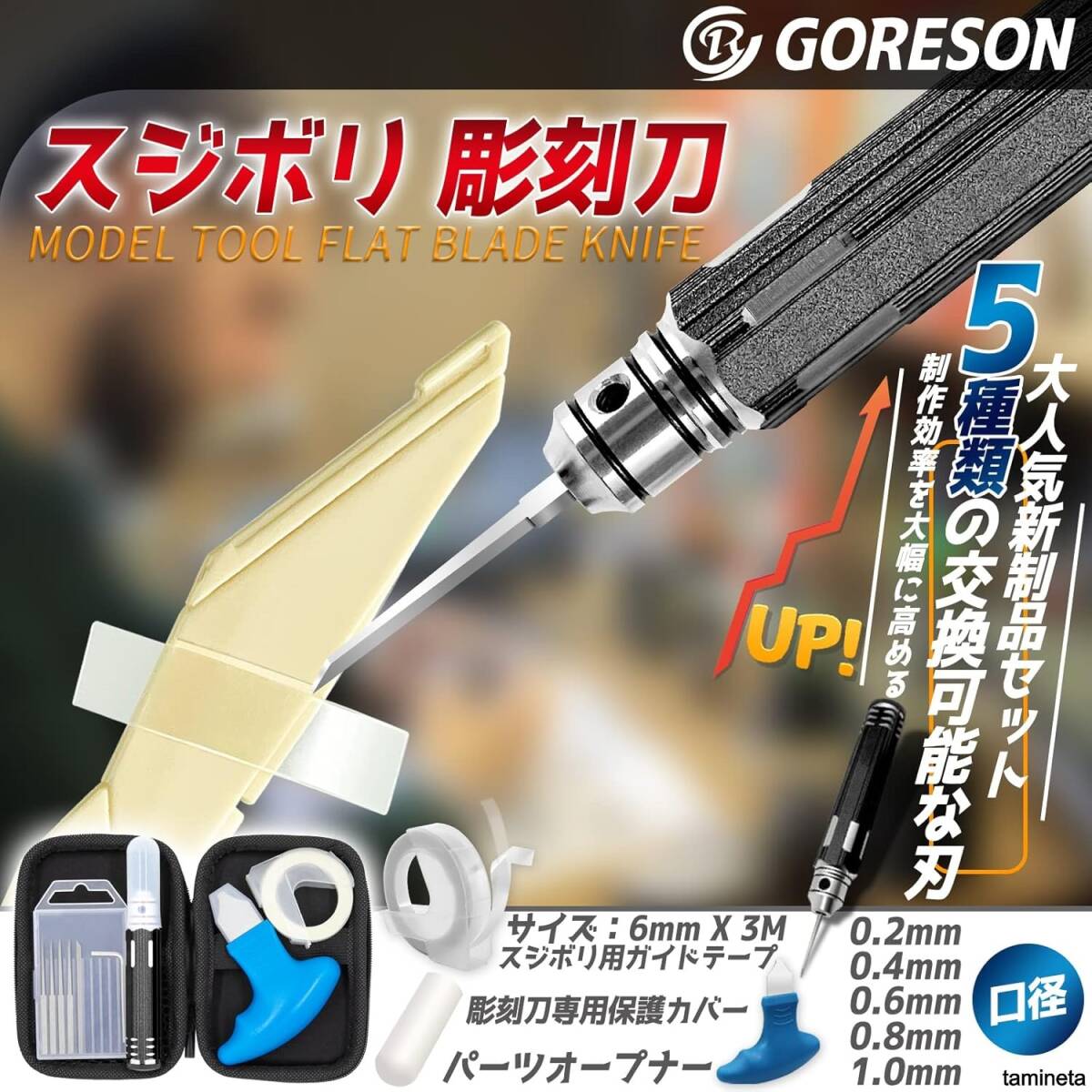プラモデル対応スジボリ 彫刻刀 ガンプラ用プラモデル工具セット プラモデル対応スジボリ 彫刻刀 ガンプラ用プラモデル工具セット