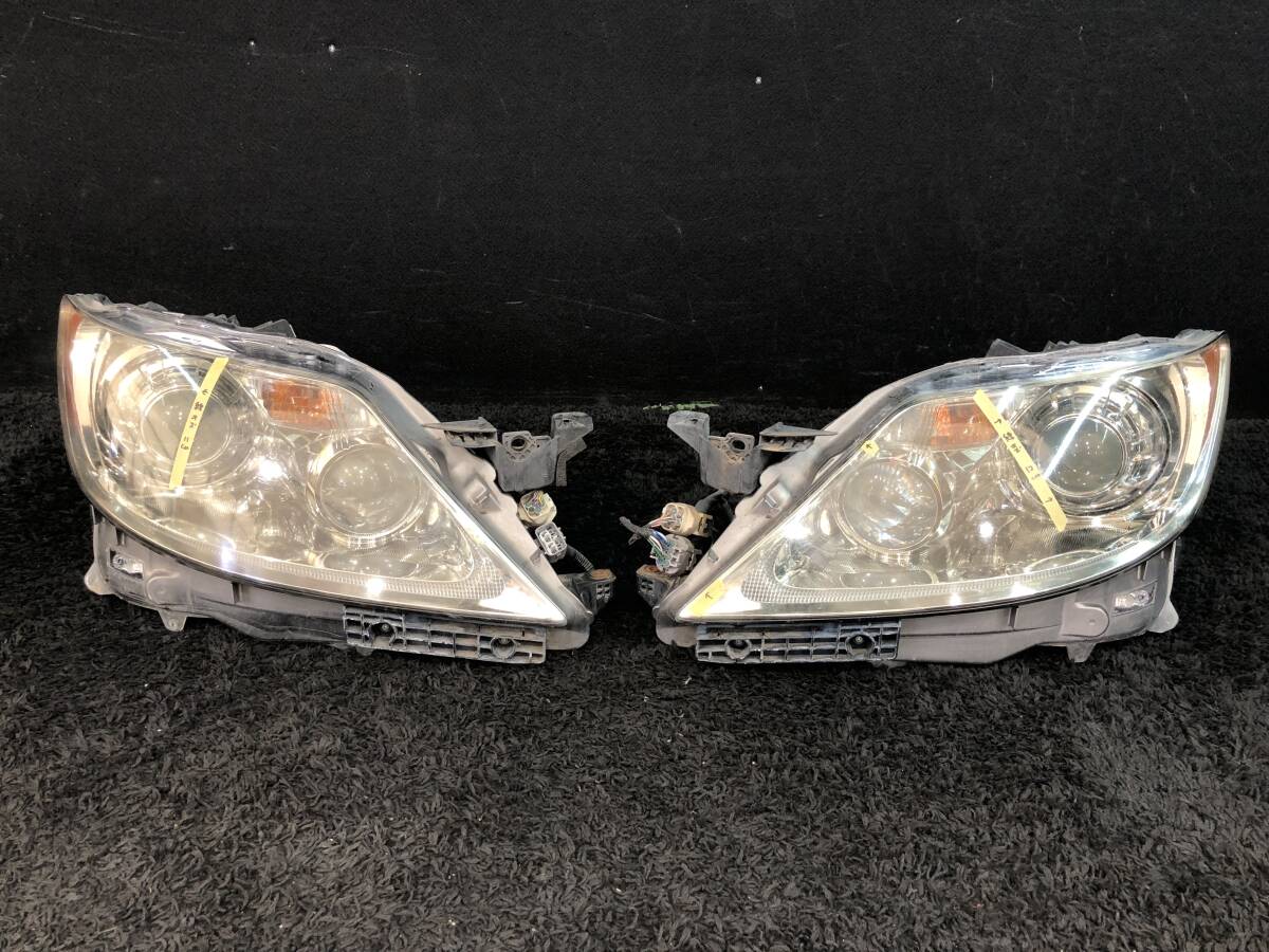 レクサス LS460 USF40 左右 ヘッドライト KOITO コイト 50-79 HID 81110-50290 81150-50290 2007年 747186