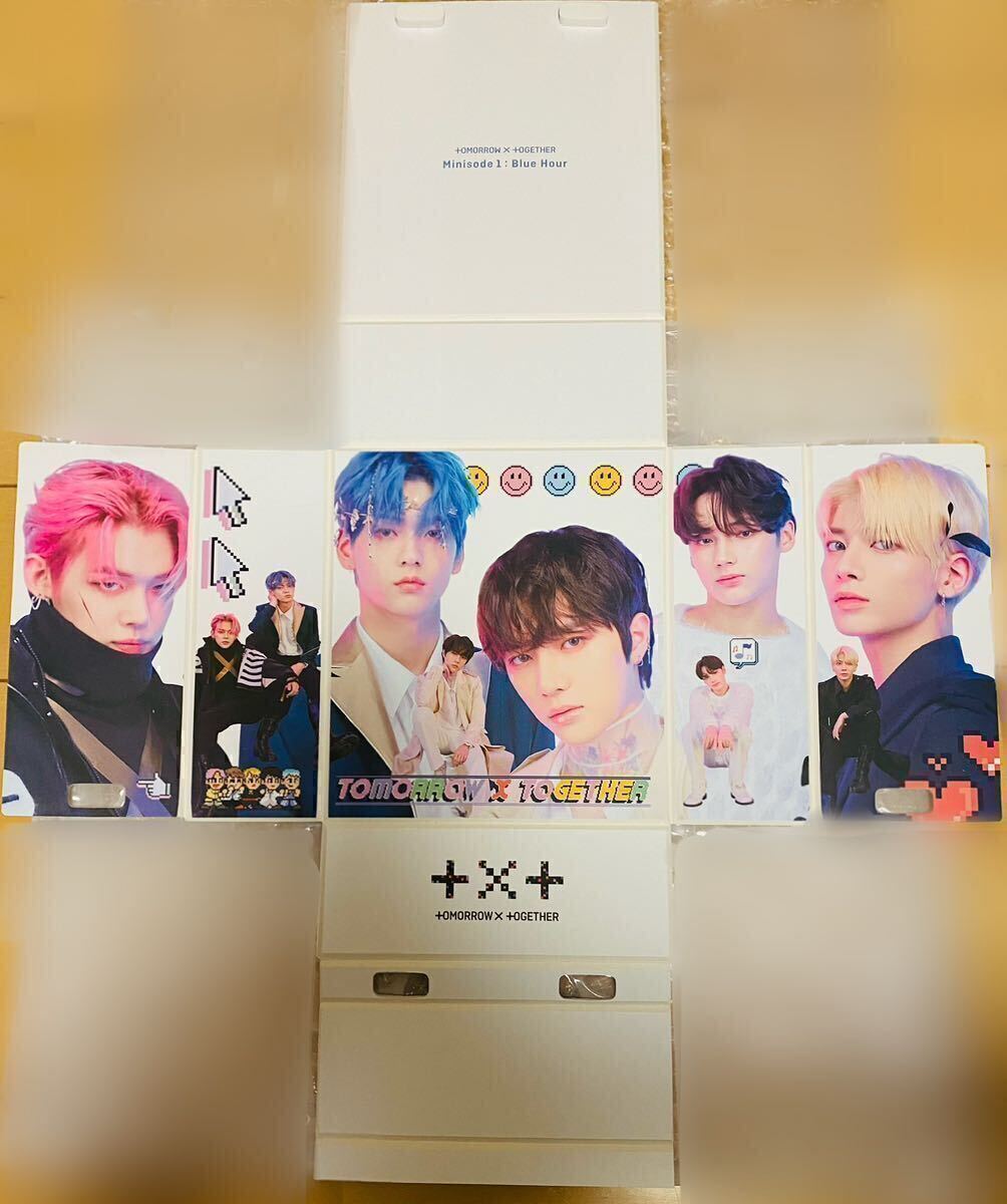 TXT スビン Blue Hour 中国ヨントン トレカ 3週目｜CD・DVD