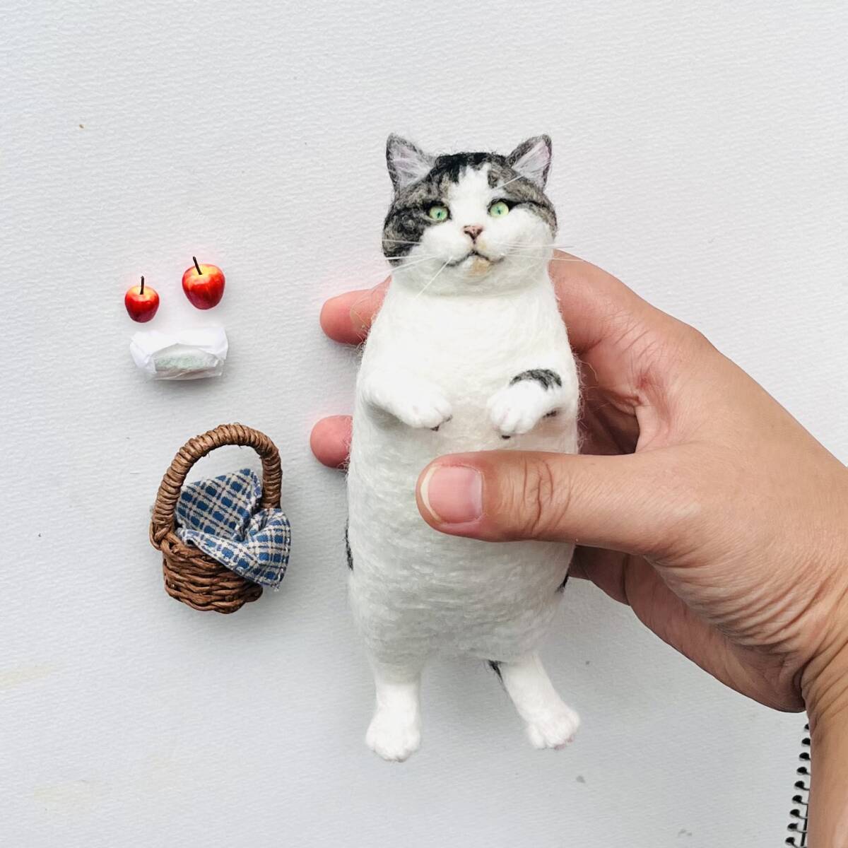 Yahoo!オークション - 羊毛フェルト猫 うちの猫(がす Yahoo!オークション - 羊毛フェルト猫 うちの猫(がす