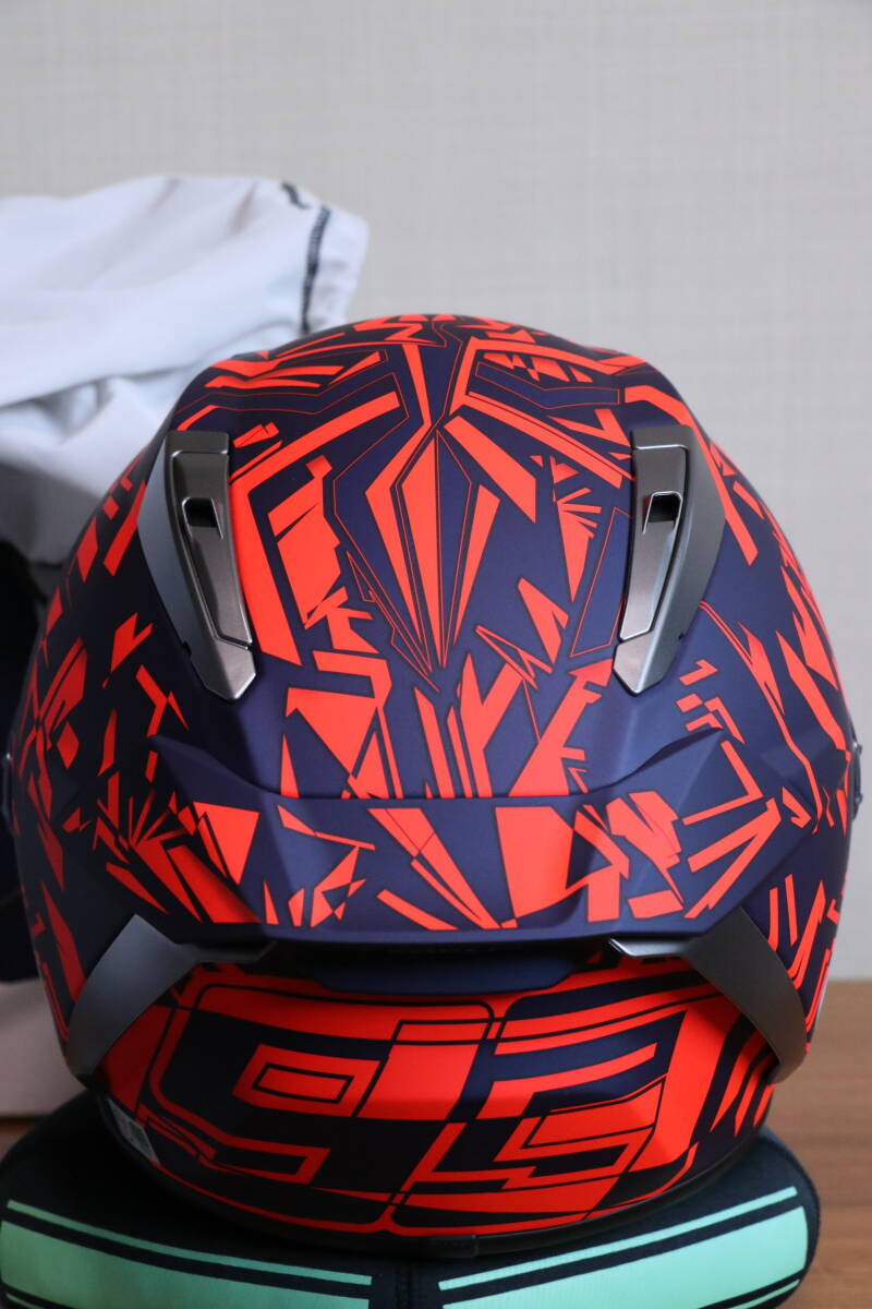 未使用 SHOEI X-Fifteen MARQUEZ DAZZLE SIZE L ミラーシールド 未使用 SHOEI X-Fifteen MARQUEZ DAZZLE SIZE L ミラーシールド