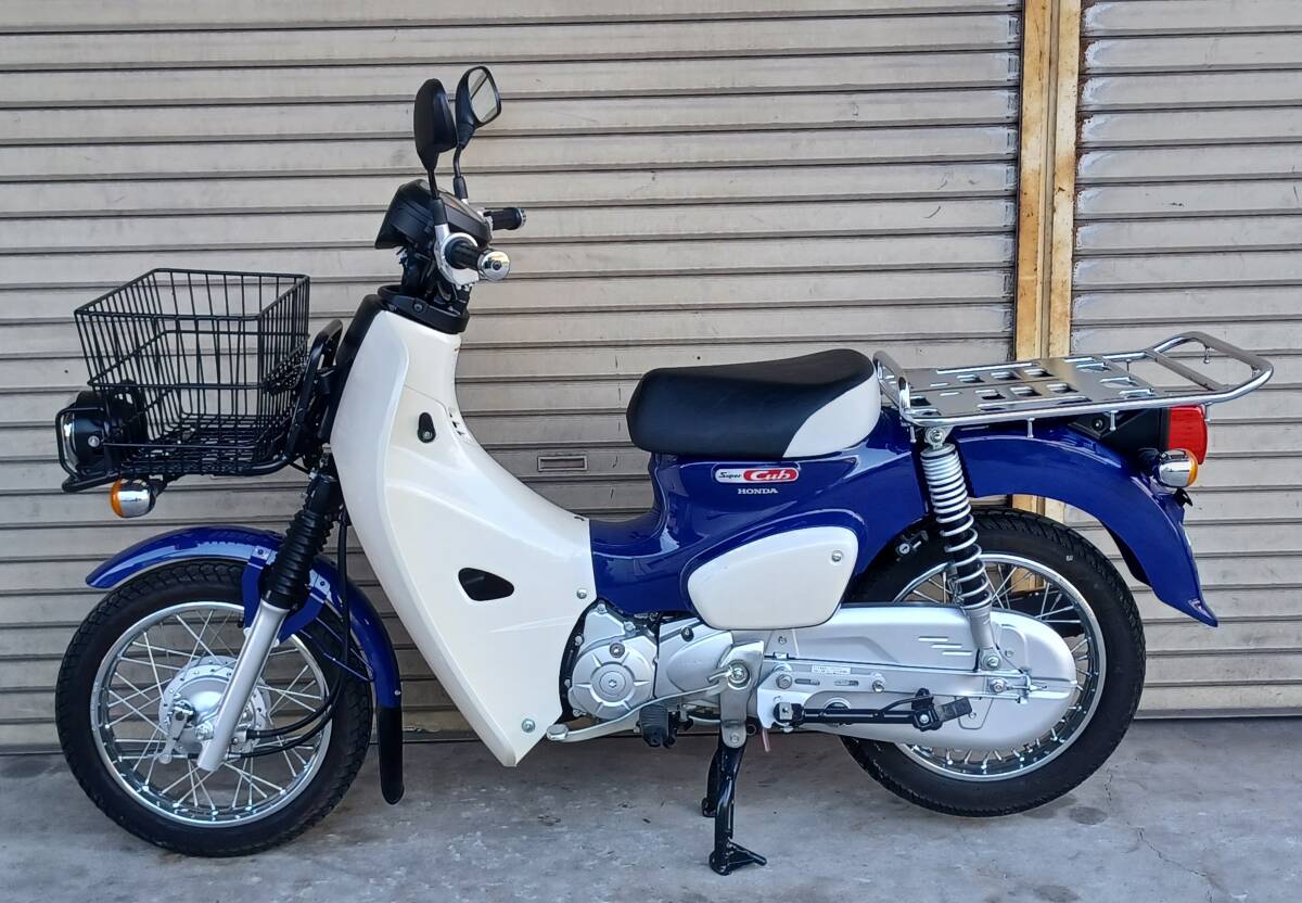 動画有り 広島発　※京都府木津川市本社への無料配送可※ ホンダ SUPER CUB 50 PRO 01201km AA07 4ストFI カブプロ 現状車 50cc