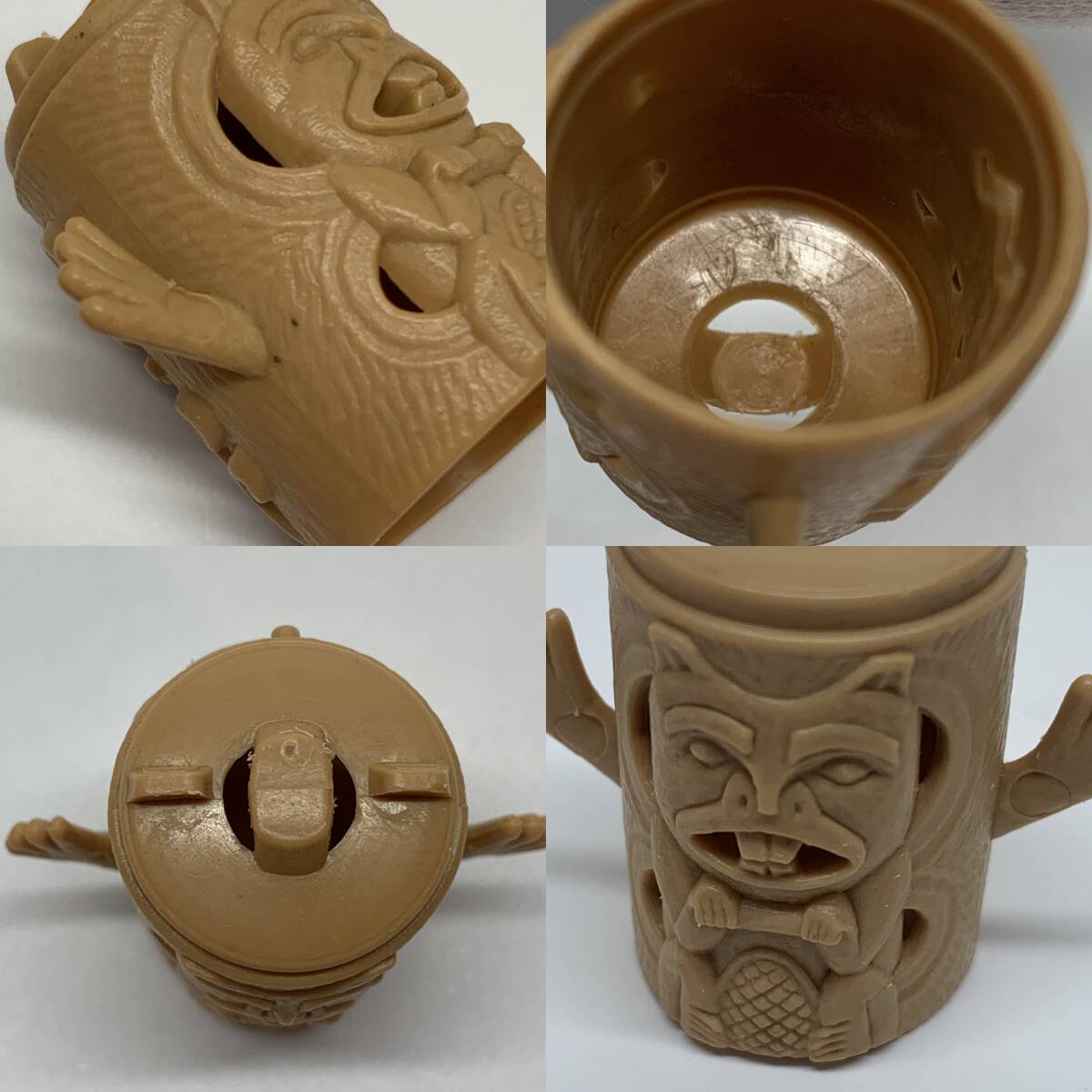 ケロッグ　トーテムポール　ケロッグおまけ  昭和レトロ　6個 ケロッグトーテムポールケロッグおまけ 昭和レトロ6個