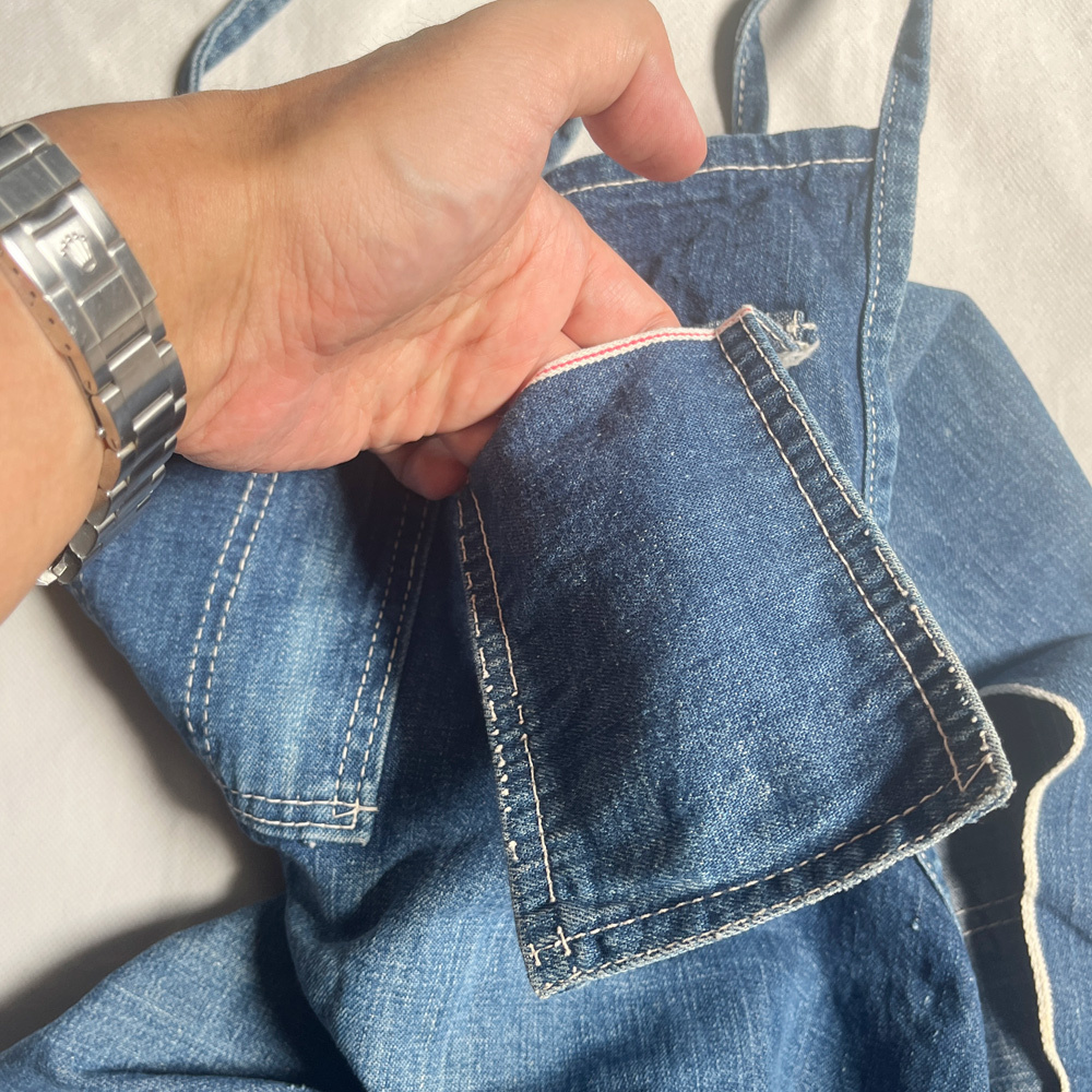 レア! 50's U.S. VINTAGE ヴィンテージ デニム エプロン DENIM レア! 50's U.S. VINTAGE ヴィンテージ デニム エプロン DENIM