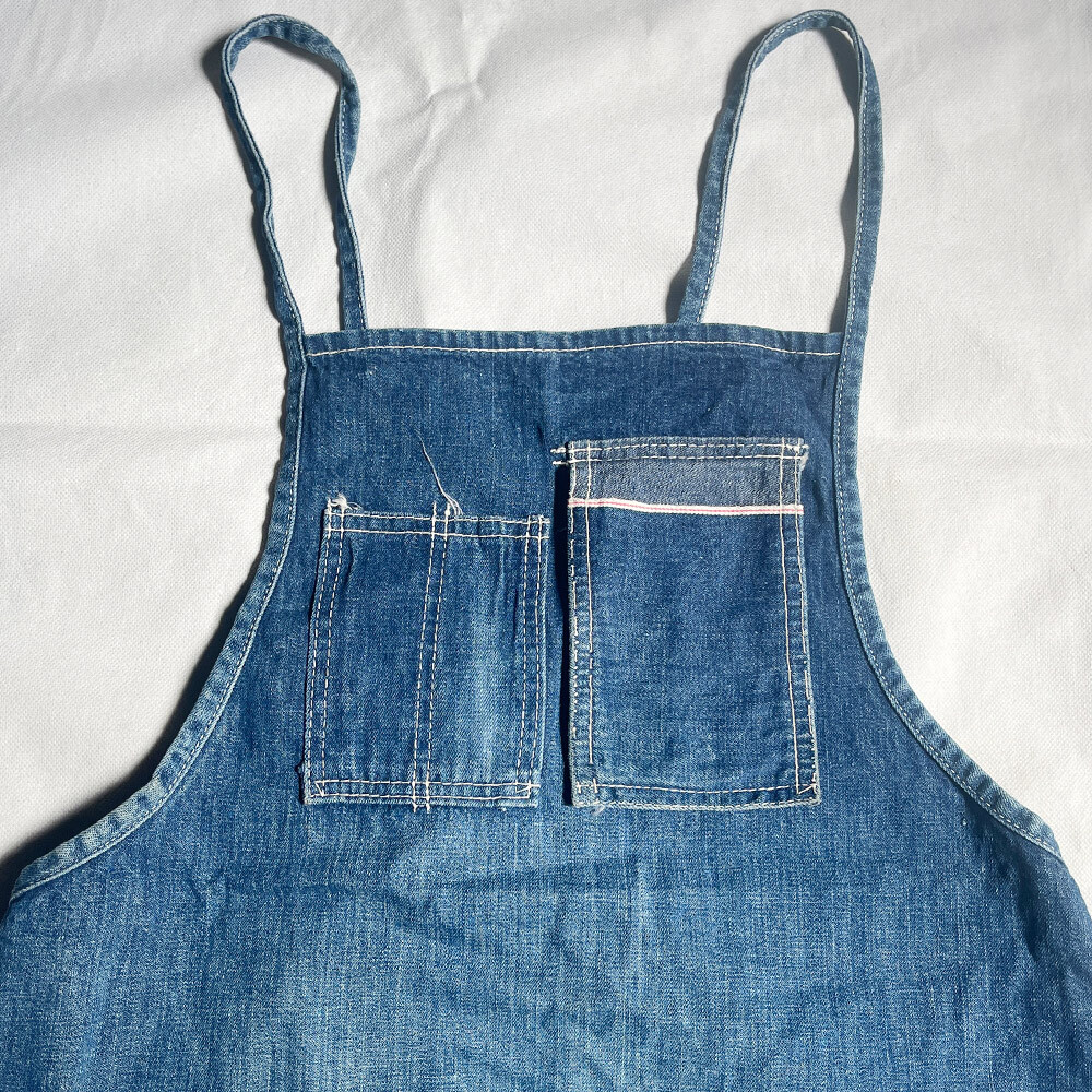 レア! 50's U.S. VINTAGE ヴィンテージ デニム エプロン DENIM レア! 50's U.S. VINTAGE ヴィンテージ デニム エプロン DENIM