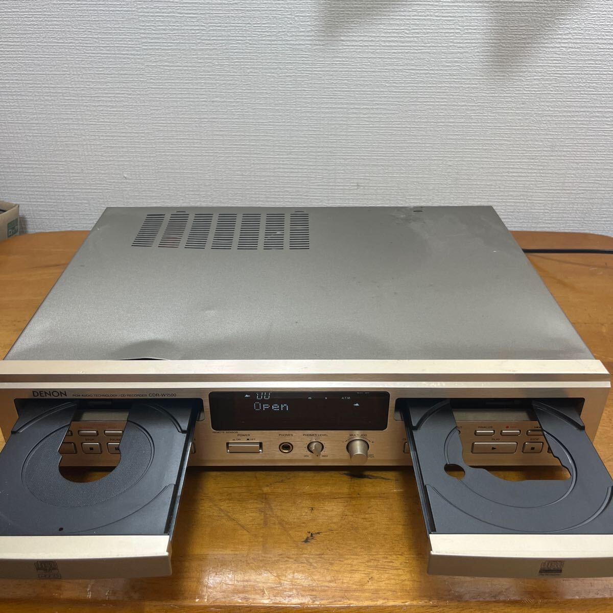 イメージDVD まとめ売り 11枚セット DENON CDR-W1500 CDプレーヤー ジャンク 左側出し入れ故障(DENON