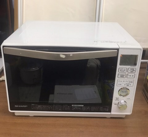 のK3749　　シャープ　電子レンジ　RE-BK800-W　過熱水蒸気スチームオーブンレンジ 　2020年製　